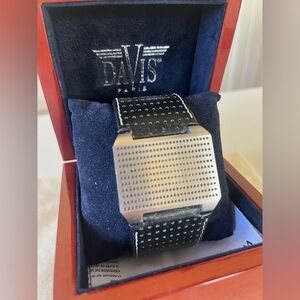 Men's Davis France LED watch